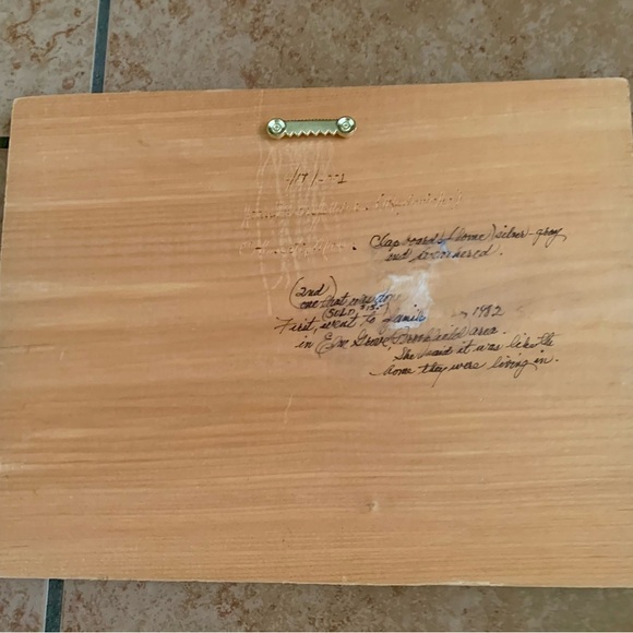 Vintage Wooden Hand Carved Art Plaque - Picture 5 of 9